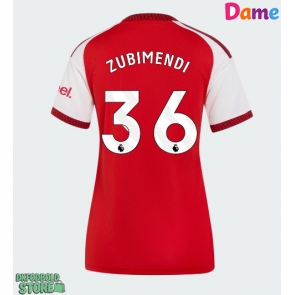 Arsenal Martin Zubimendi #36 Replika Hjemmebanetrøje Dame 2026-27 Kortærmet